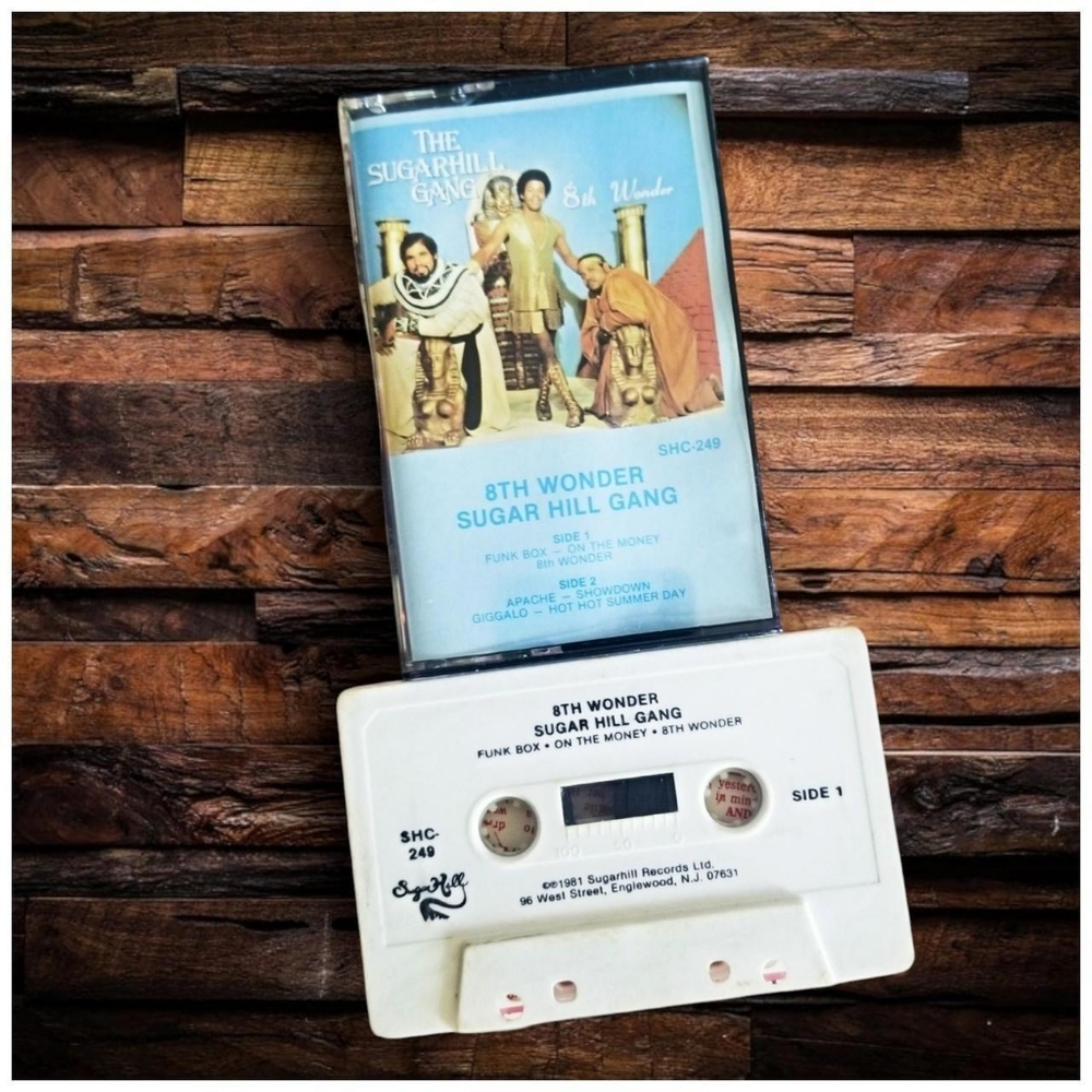 VTG. 1980's SUGARHILL GANG- 8TH WONDER CAST TAPE